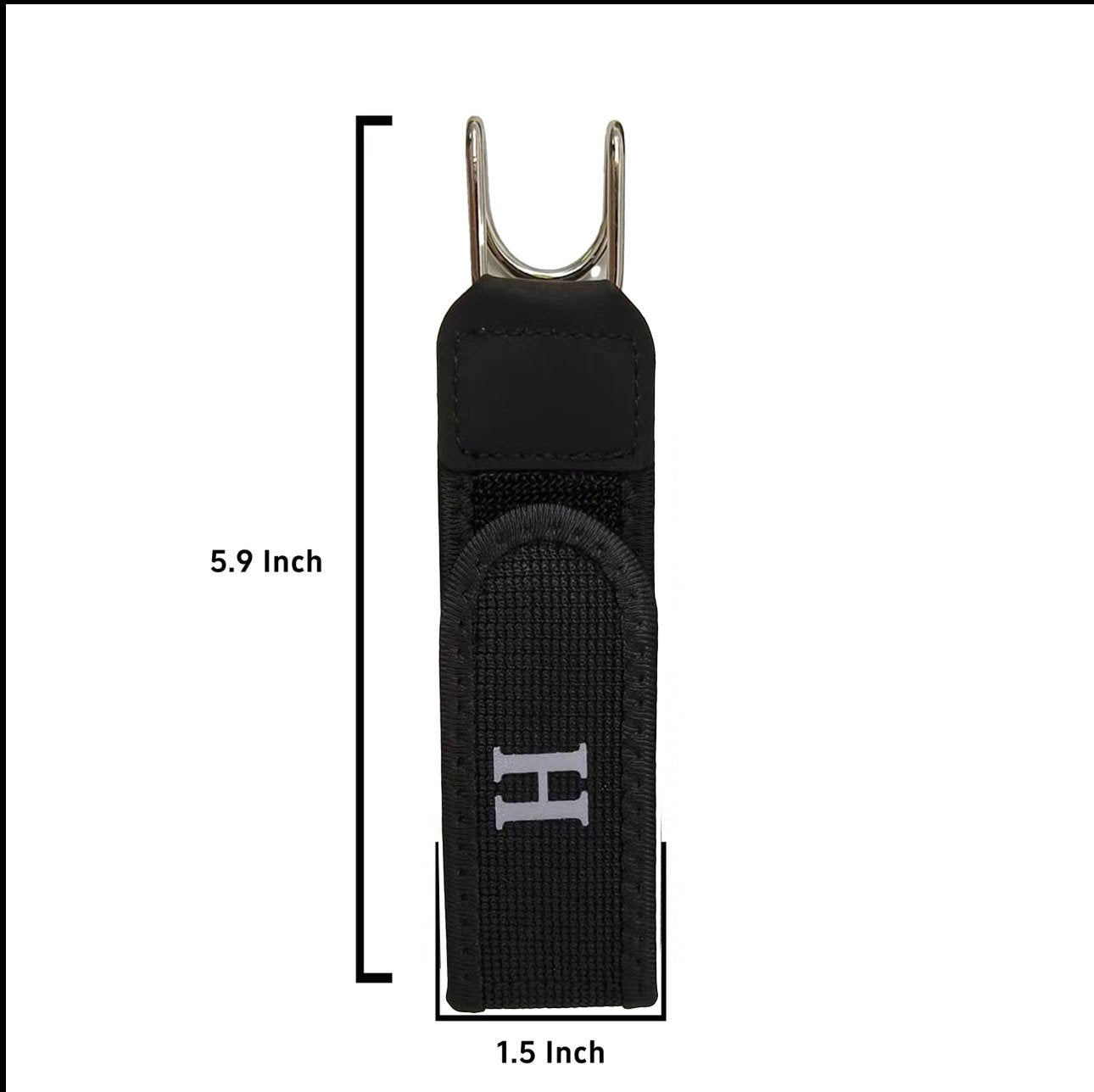 Tactical Metal Hook Elastic Belt (Unisex) - Patented No - Buckle Invisible Design | Soft Adjustable Side