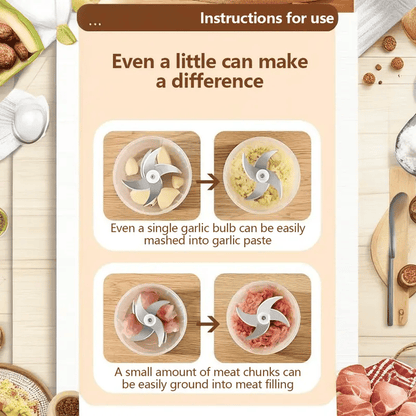 ✨🎄Christmas Sale 49% OFF🔥Electric Garlic Chopper