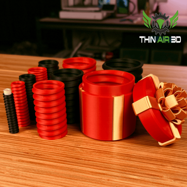 🎁💴 Annoying Nested Screw Gift Box