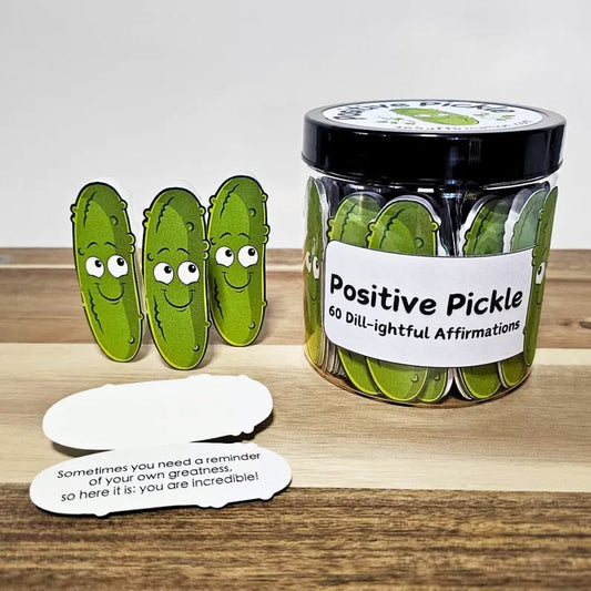 🥒Positive Pickle Emotional Support Affirmation Cards
