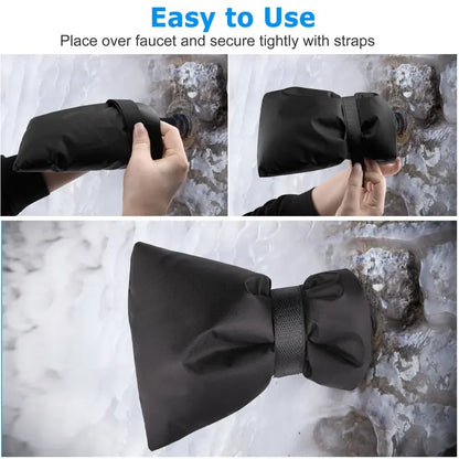 🏆 50K+ SOLD!  🔥Last Day Promotion! ✨4 Pack Faucet Covers – Keep Faucets From Freezing This Winter! ❄️🚰