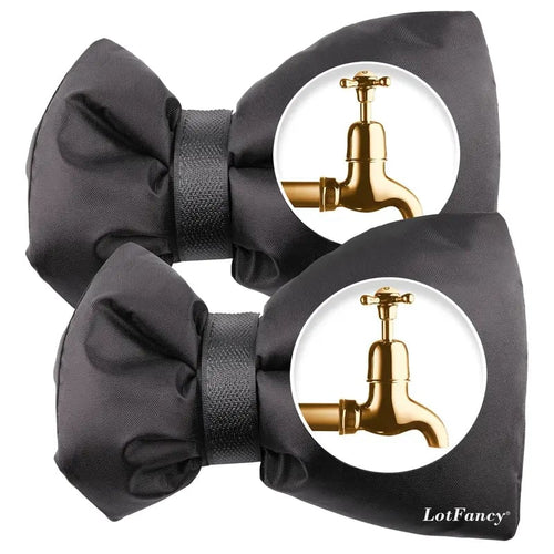 🏆 50K+ SOLD!  🔥Last Day Promotion! ✨4 Pack Faucet Covers – Keep Faucets From Freezing This Winter! ❄️🚰