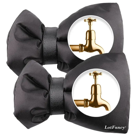 🏆 50K+ SOLD!  🔥Last Day Promotion! ✨4 Pack Faucet Covers – Keep Faucets From Freezing This Winter! ❄️🚰