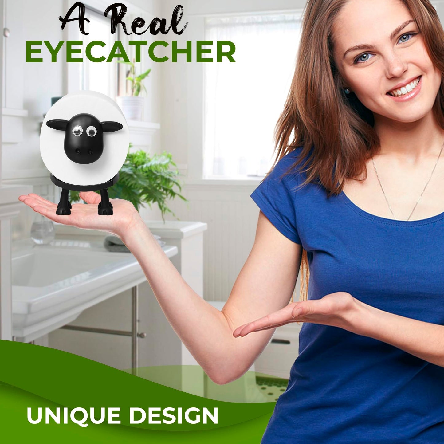 🔥Hot Sale 49% OFF🎁 Sheep Toilet Roll Holder