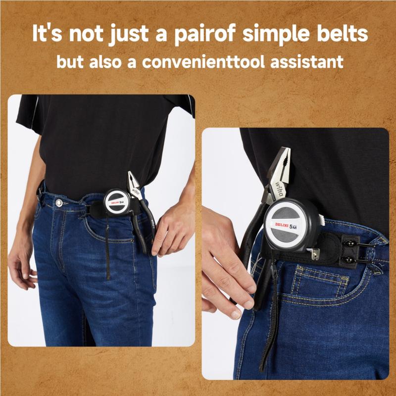 Tactical Metal Hook Elastic Belt (Unisex) - Patented No - Buckle Invisible Design | Soft Adjustable Side