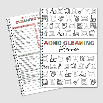 📚ADHD Cleaning Planner Bundle