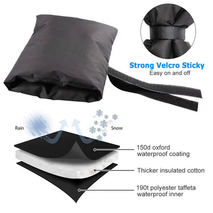 🏆 50K+ SOLD!  🔥Last Day Promotion! ✨4 Pack Faucet Covers – Keep Faucets From Freezing This Winter! ❄️🚰