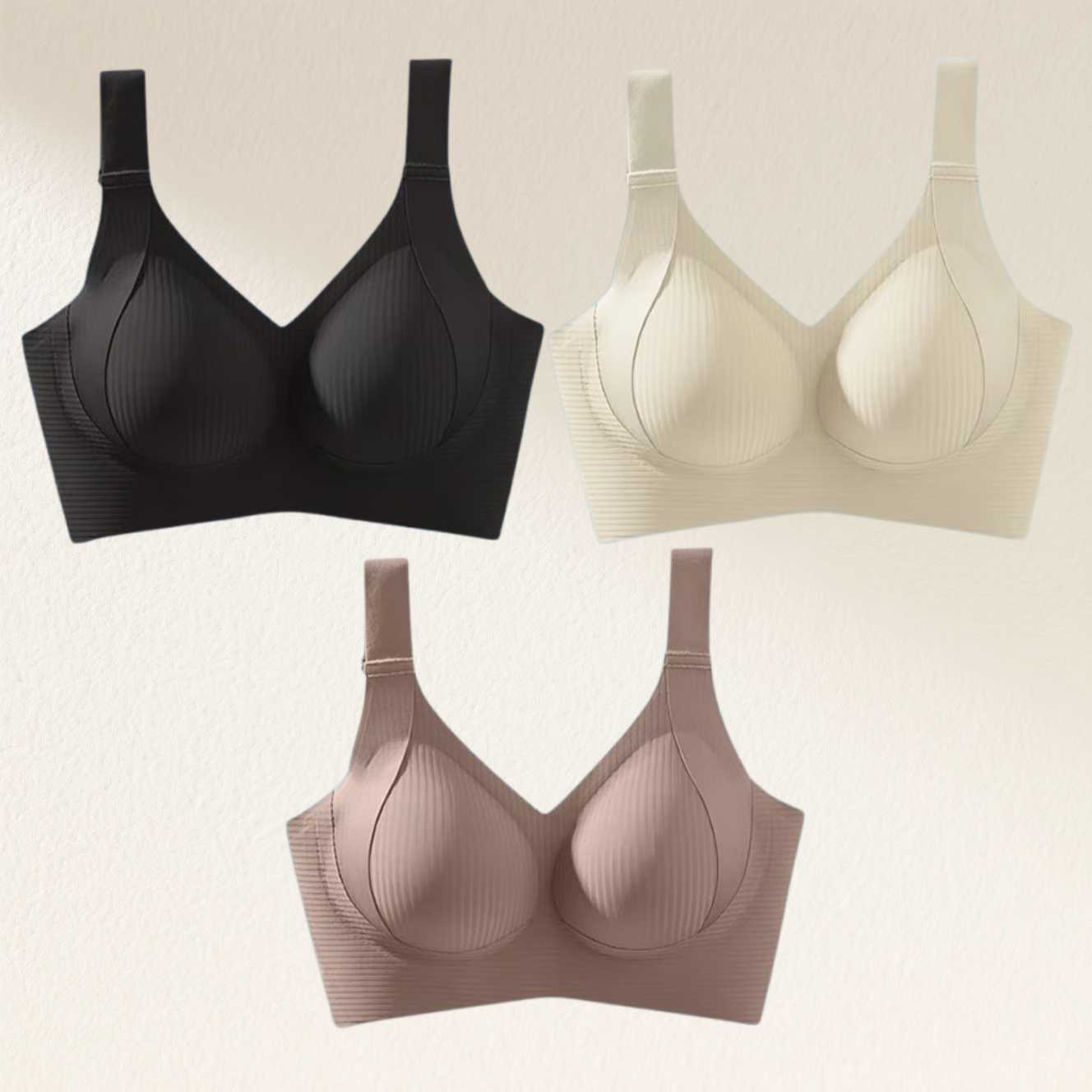 🎁Buy 1 Get 3 Packs🔥Super Firming Wire-Free Push Up Bra All-Day Comfort No More Sagging