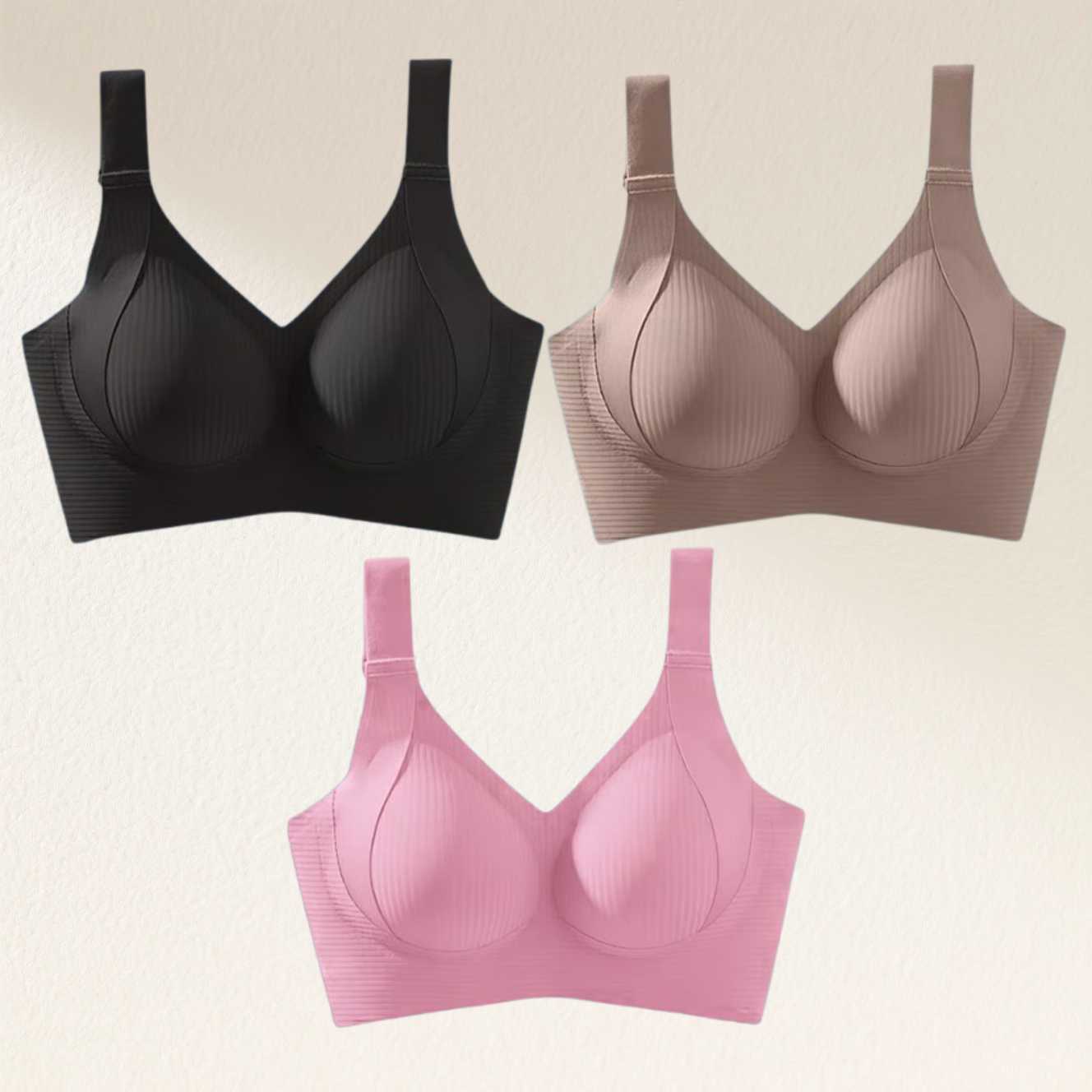 🎁Buy 1 Get 3 Packs🔥Super Firming Wire-Free Push Up Bra All-Day Comfort No More Sagging
