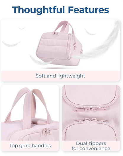 ✨ Large Capacity | Wide-Open Travel Cosmetic Bag 💄