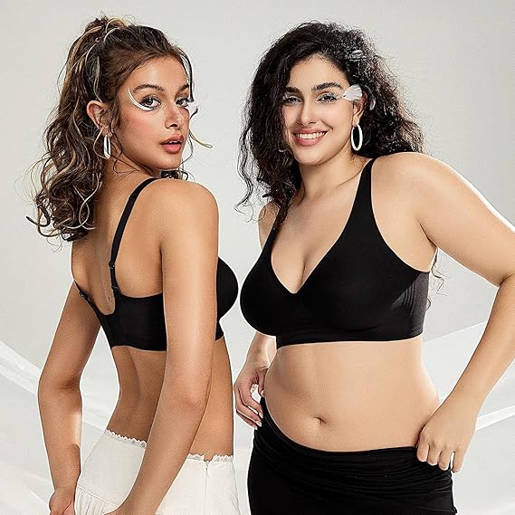 🏆️Women's Comfortable Wireless Push-Up Bralettes