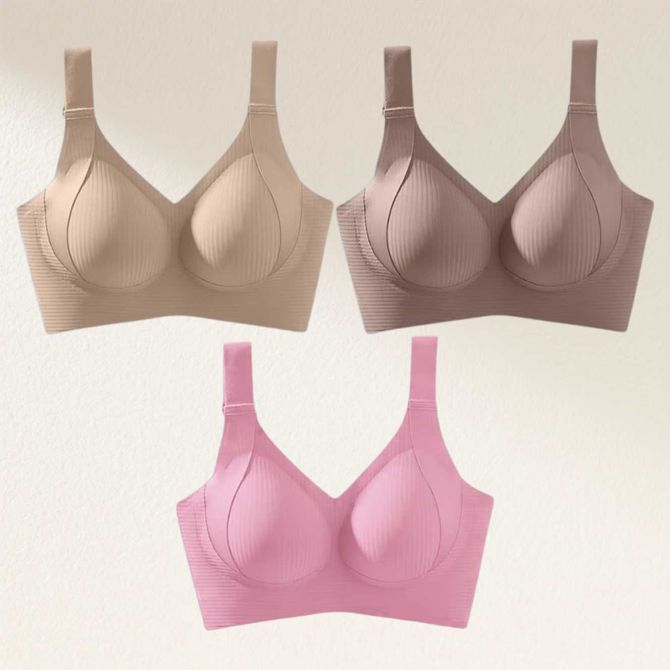 🎁Buy 1 Get 3 Packs🔥Super Firming Wire-Free Push Up Bra All-Day Comfort No More Sagging